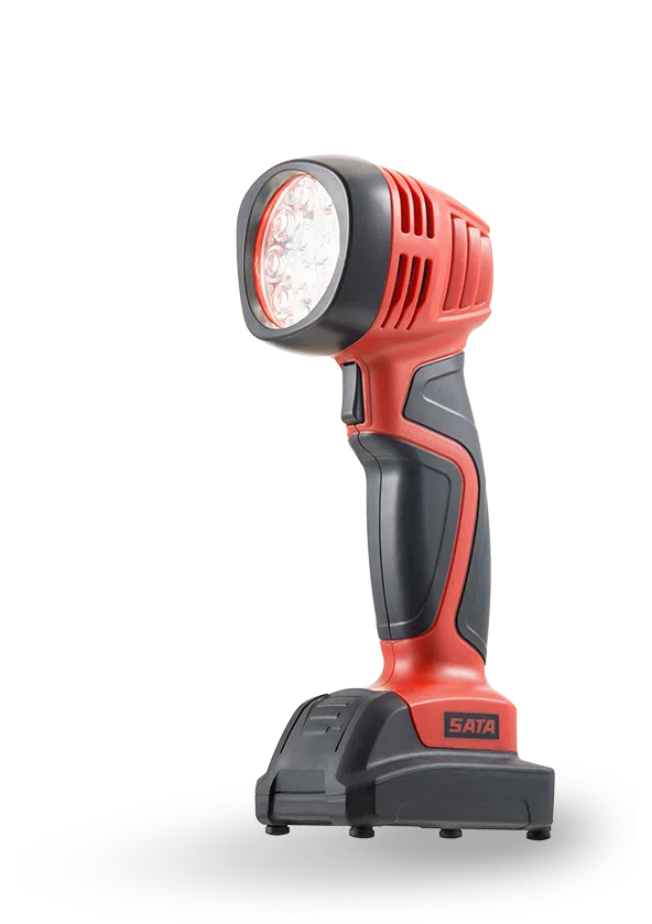 SATA AURINGONVALO LAMPPU sis akkulaturi + akku