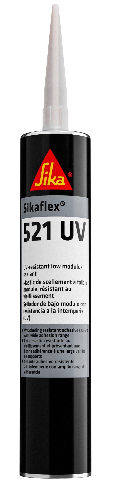 SIKAFLEX-521UV BLACK 300ml 1K-STP liima- ja tiivistemassa