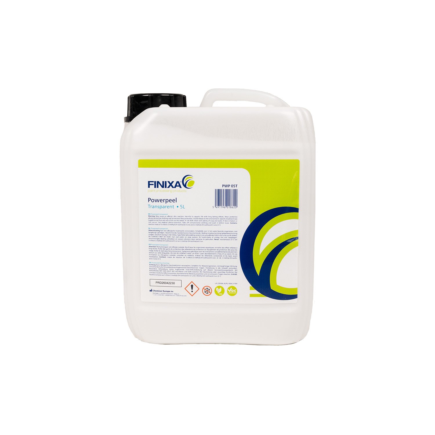 FINIXA POWERPEEL LÄPINÄKYVÄ 5L