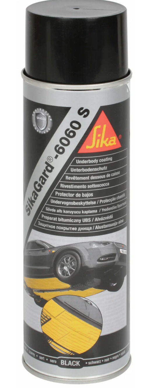 SikaGard-6060S alustansuoja-aine musta, aerosoli 500ml