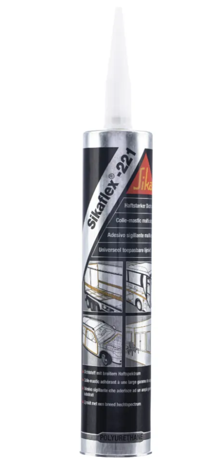 Sikaflex-221 vaaleanharmaa 300ml 1K liima- ja tiivistemassa