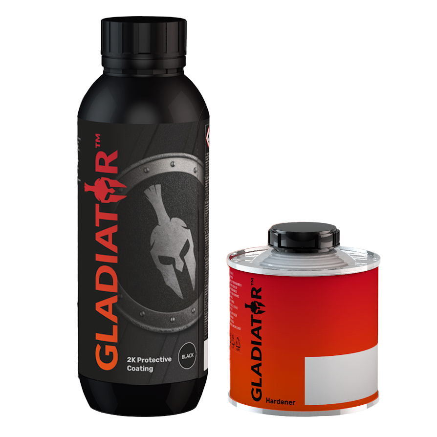 ICR GLADIATOR musta A+B, 1L